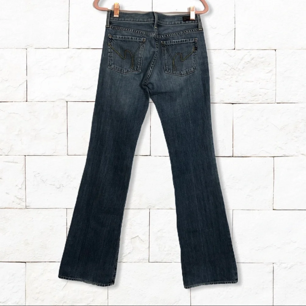 Citizens of Humanity Kelly001 Low Waist‎ Bootcut 25 Jeans Pants Denim Womens - Picture 2 of 12